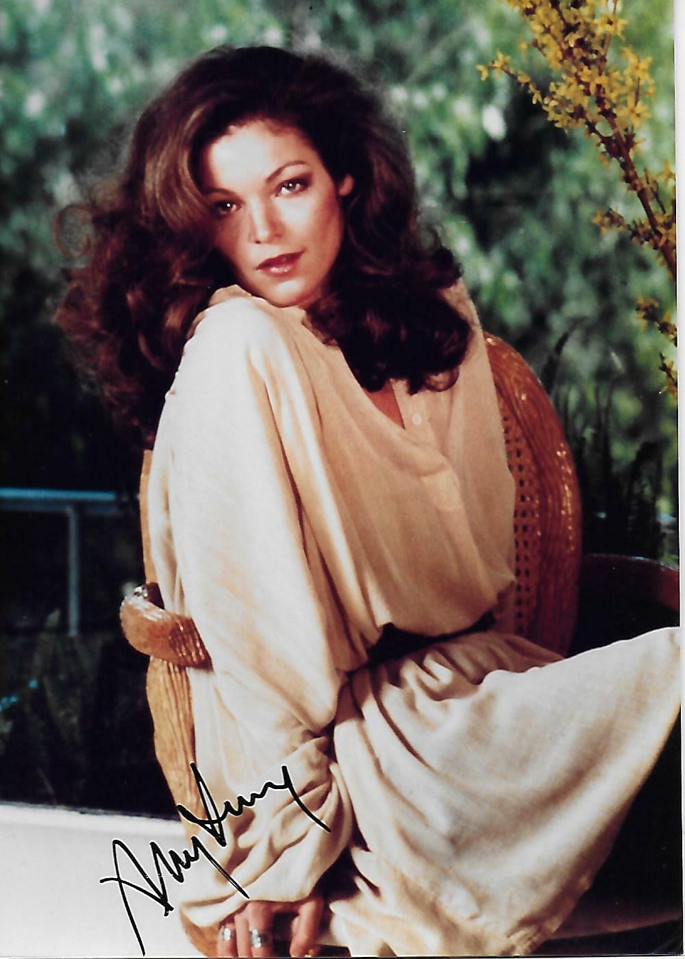 Amy Irving Original Autographed Photo Poster painting 5x7n #51