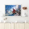 Diamond Painting -DIY Round Dril Santa Claus(50*40 CM)