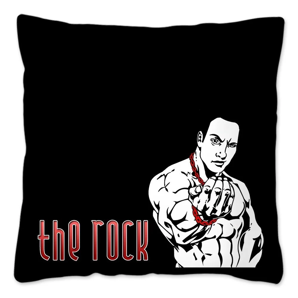 Athvotar Johnson Shrek Pillowcase Decorative Cushions for Living Room Sofa Decor Pillow Case Home Cushion Cover 45*45cm 60x60cm