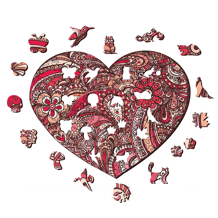 Ericpuzzle™ Ericpuzzle™Elegant Love Wooden Jigsaw Puzzle