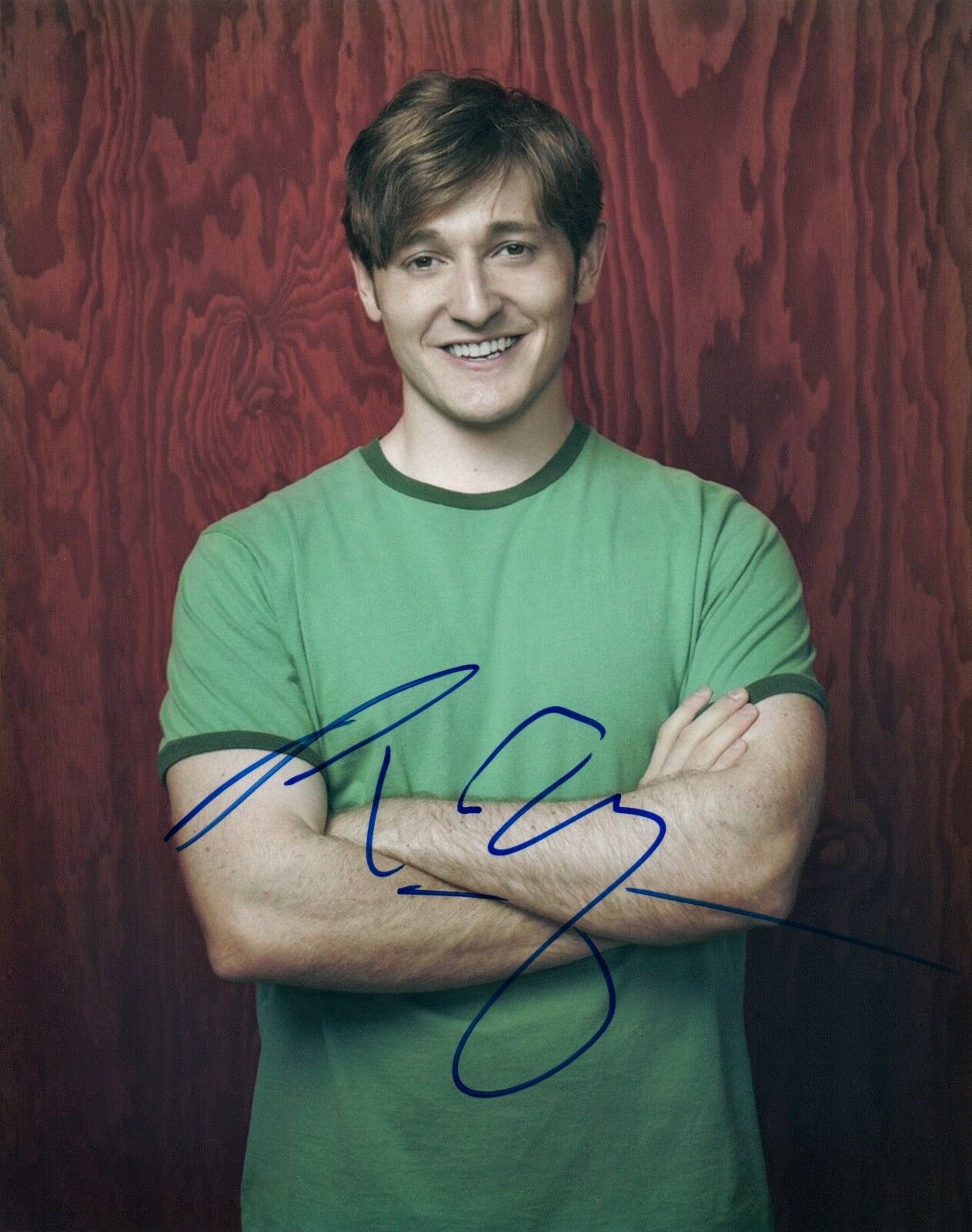 Lucas Neff Signed Autographed 8x10 Photo Poster painting Raising Hope COA