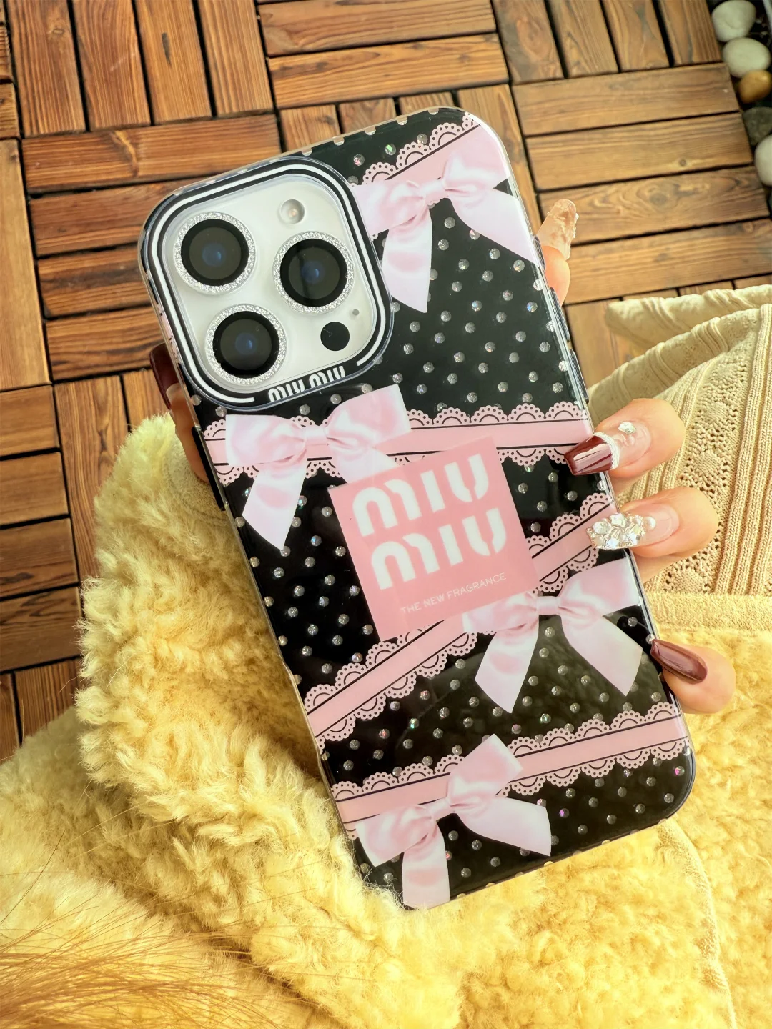 CHANEL MIU MIU Chanel & Miu Miu Shiny Apple iPhone Case ProCaseMall