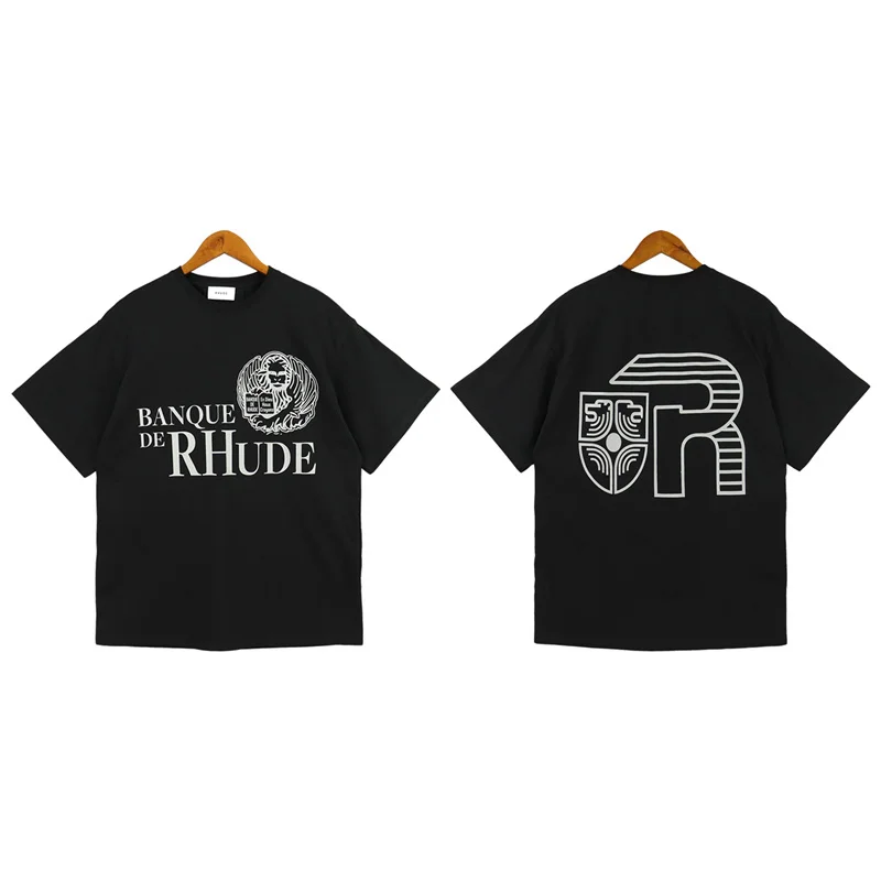 RHUDE 2023 Summer New Short Sleeve T-Shirt
