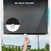 Blackout roller blinds with suction cups are suitable for doors and windows, light filter room blackout curtains home bedroom curtains can also be used for cars