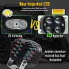3 Inch LED Pods Work Light Bar White & Yellow 12V-48V Motorcycle Fog Lights 40W