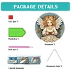 (US Only)Angel Girl Theme 2D Flat DIY Diamond Art Pendant Wall Decor for Home & Windows