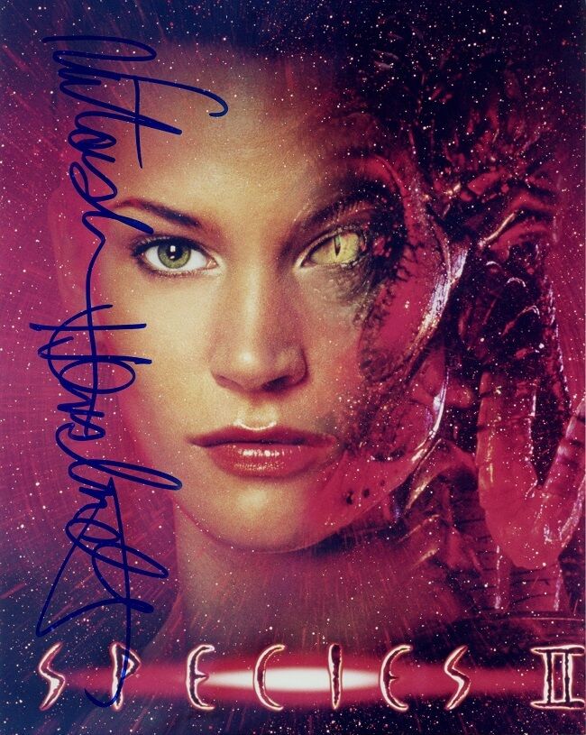 NATASHA HENSTRIDGE Signed Photo Poster painting - SPECIES II