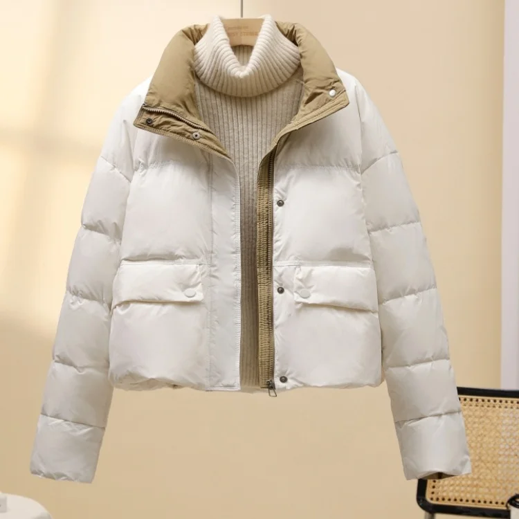 Toloer Winter 2024 New Korean Version Loose Cotton-Padded Coat And Thick Cotton-Padded Jacket-Outfit Ideas