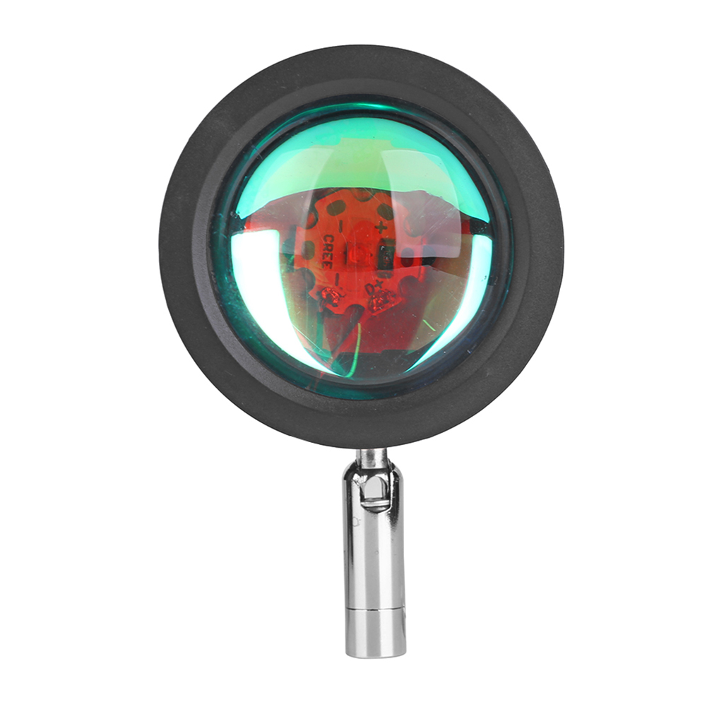 

USB Sunset Projector Atmosphere Lamp Colorful Background Light (C No Base), 501 Original