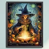 Halloween Witch - 11CT Stamped Cross Stitch - 40*50cm - Halloween