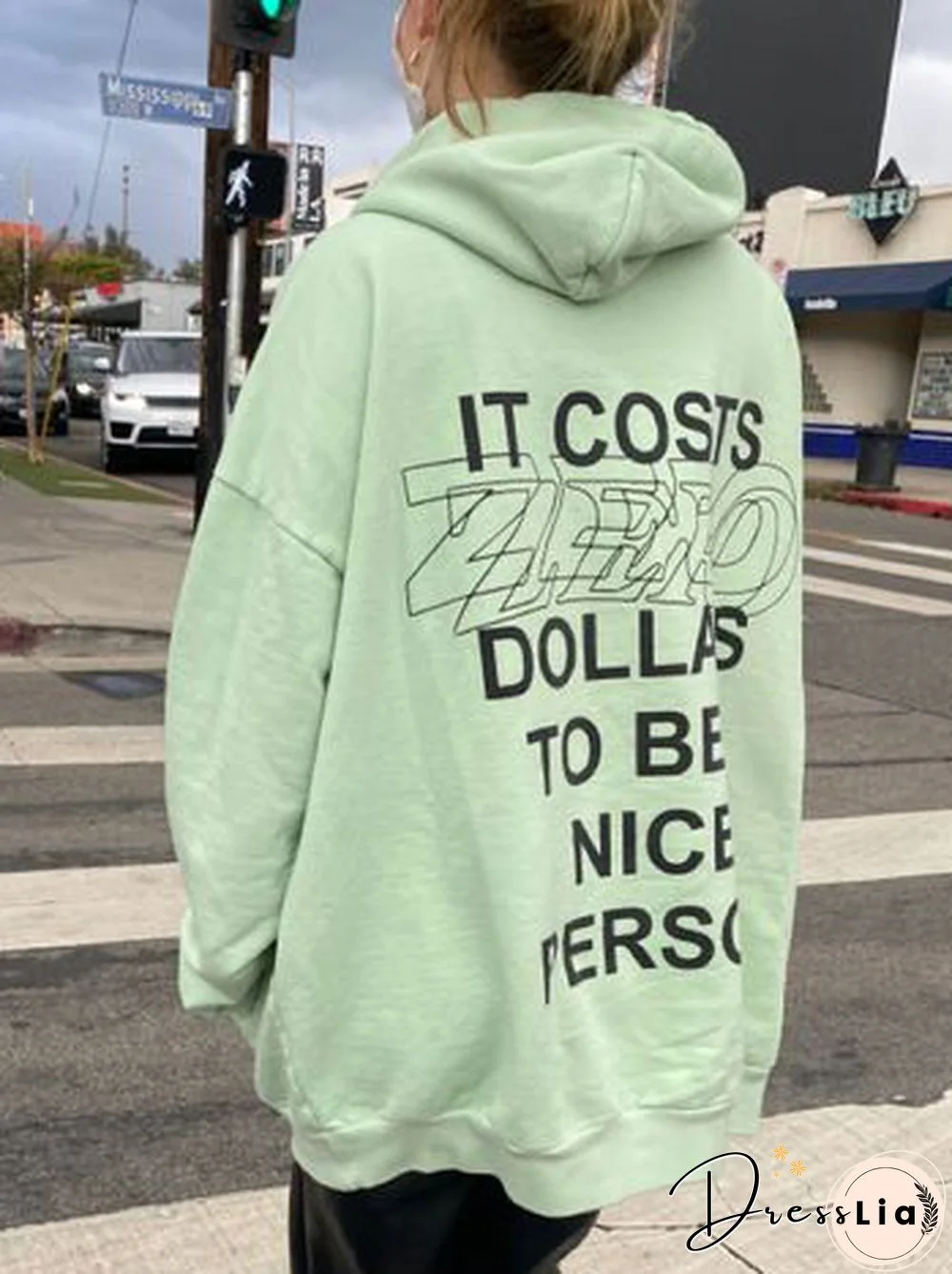 It Cost's Print Women's Casual Sweatshirt