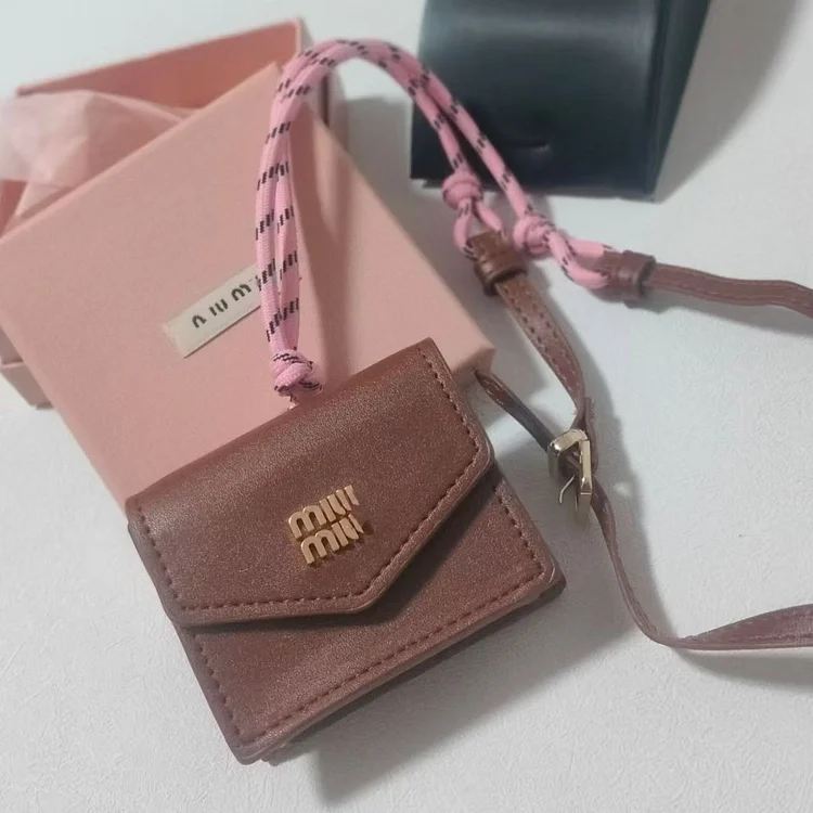 New brown pendant small square bag women's bag accessories