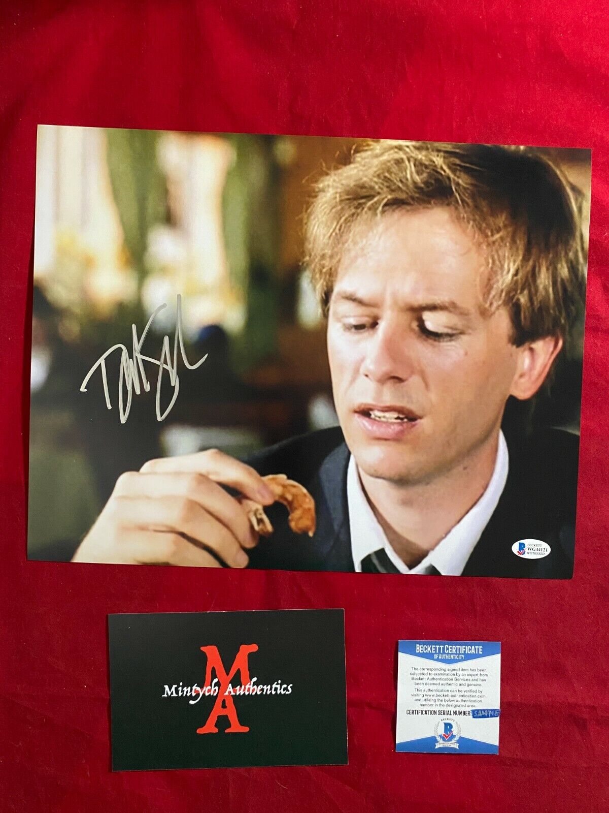 DAVID SPADE AUTOGRAPHED SIGNED 11x14 Photo Poster painting! TOMMY BOY! RICHARD! BECKETT COA!