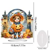 DIY Halloween Pumpkin Kid Diamond Painting Acrylic Tabletop Ornaments