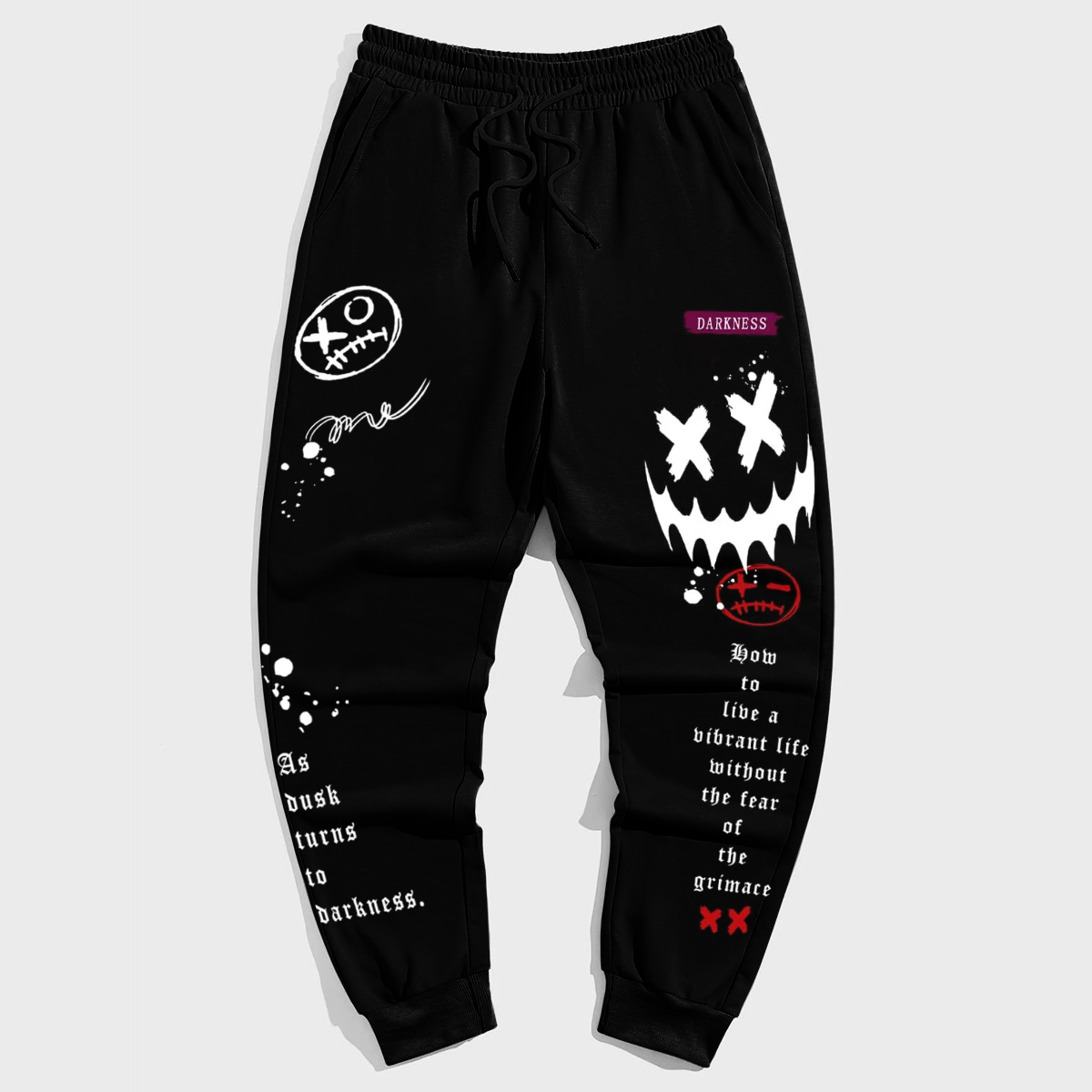 Street Style Plus Size Men's Casual Vintage Trousers