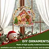 Diamond Painting Ornament Gingerbread House Hanging Decor 9.45x9.45in