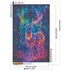 (40*60cm)DIY Full Round Drill Diamond Painting-Deer