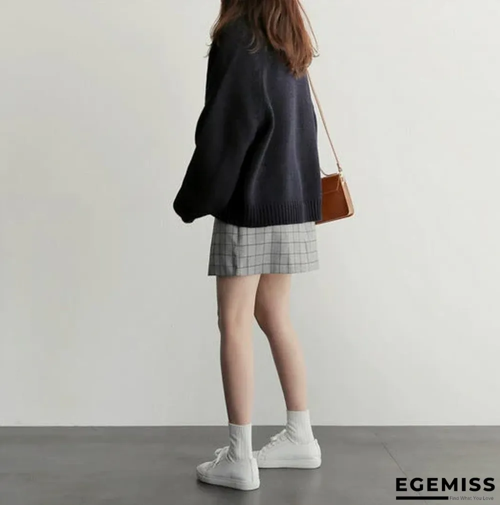 Chic Wind Lazy Loose Short Knit Cardigan | EGEMISS