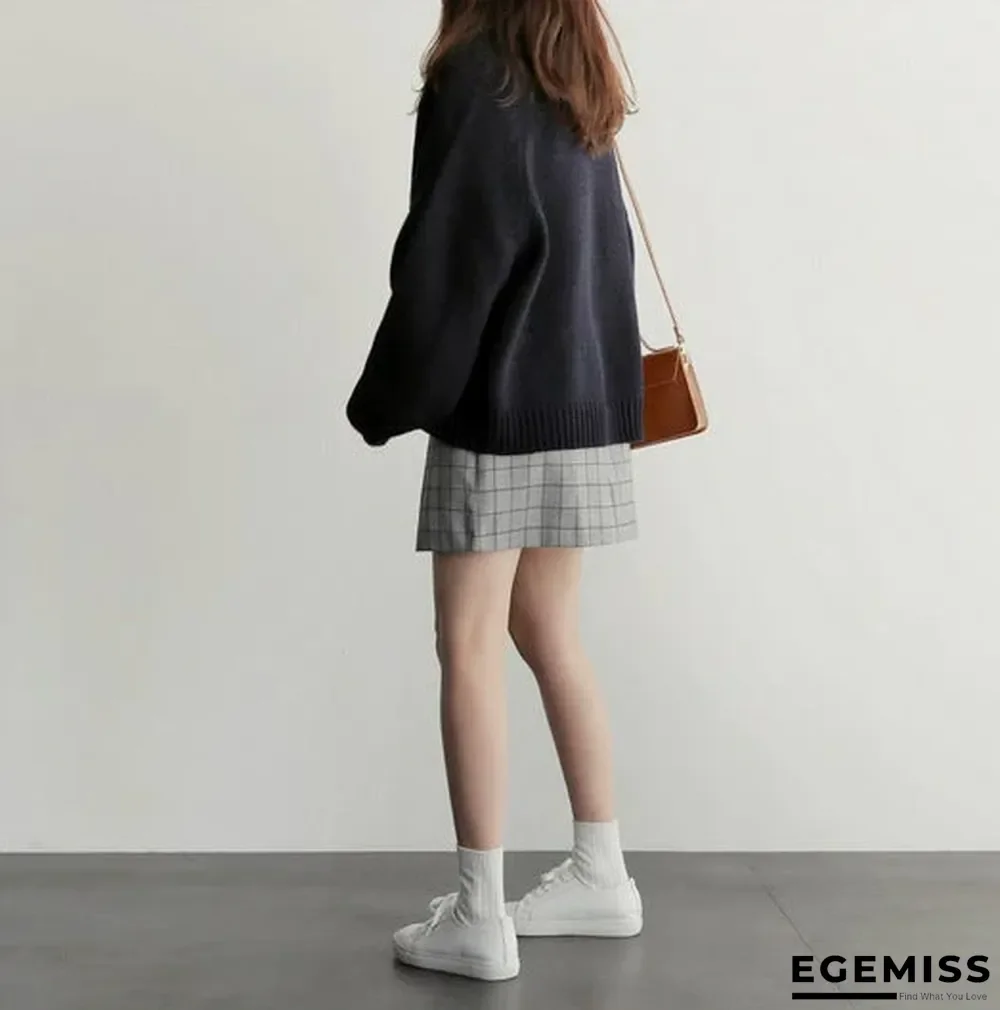 Chic Wind Lazy Loose Short Knit Cardigan | EGEMISS