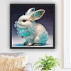 Diamond Painting-DIY Full Round Drill Rabbit(30*30CM)