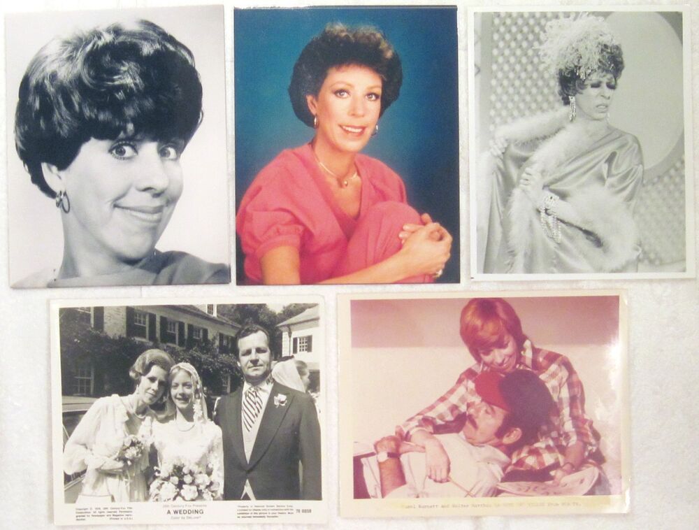 CAROL BURNETT 8x10 Photo Poster painting LOT including 2 STUDIO ORIGINALS collection FUNNY LADY