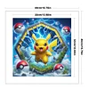 Pokémon-11CT Stamped Cross Stitch 40*40cm/15.75*15.75in