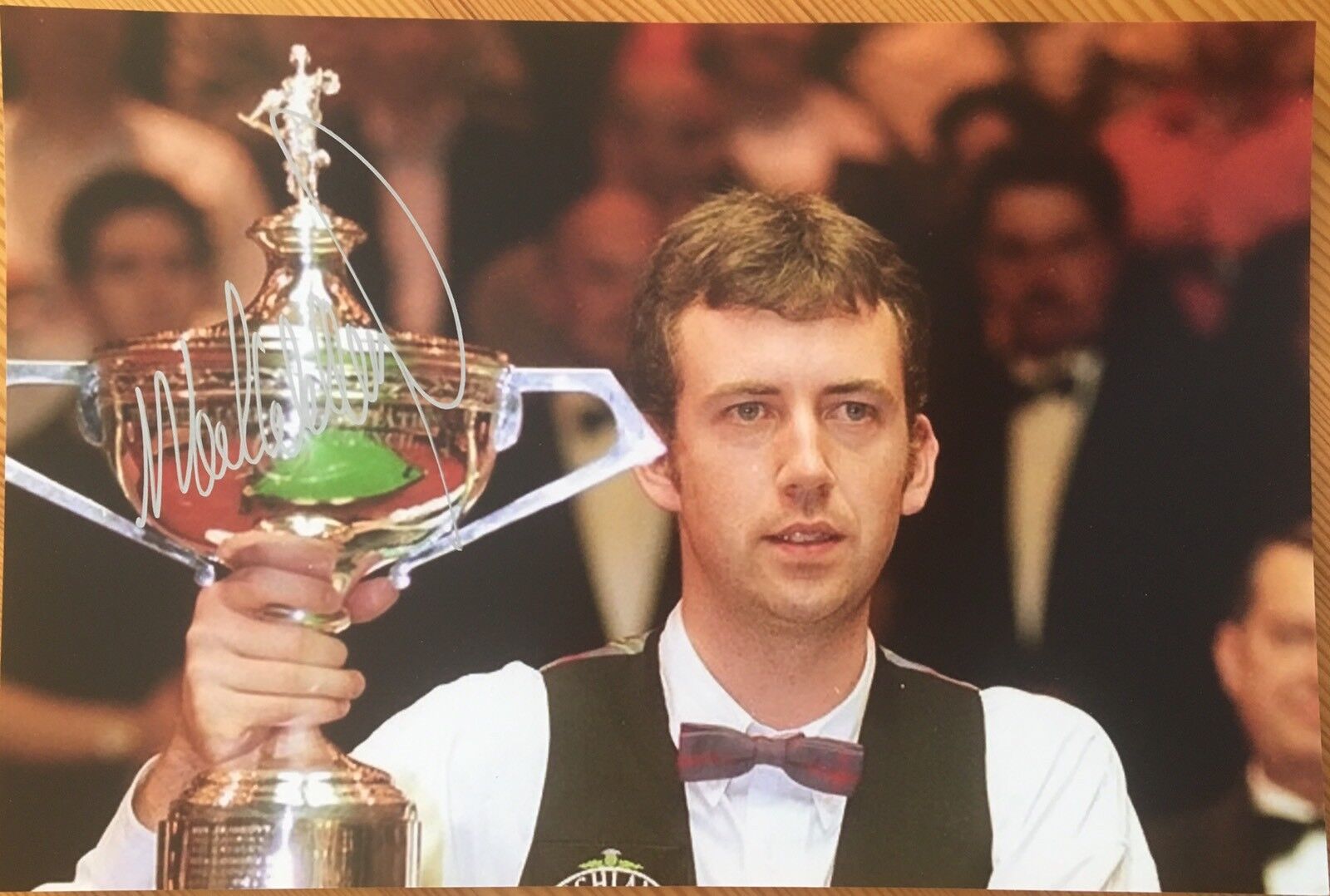 Mark Williams Hand Signed 12x8 Photo Poster paintinggraph Snooker World Champion