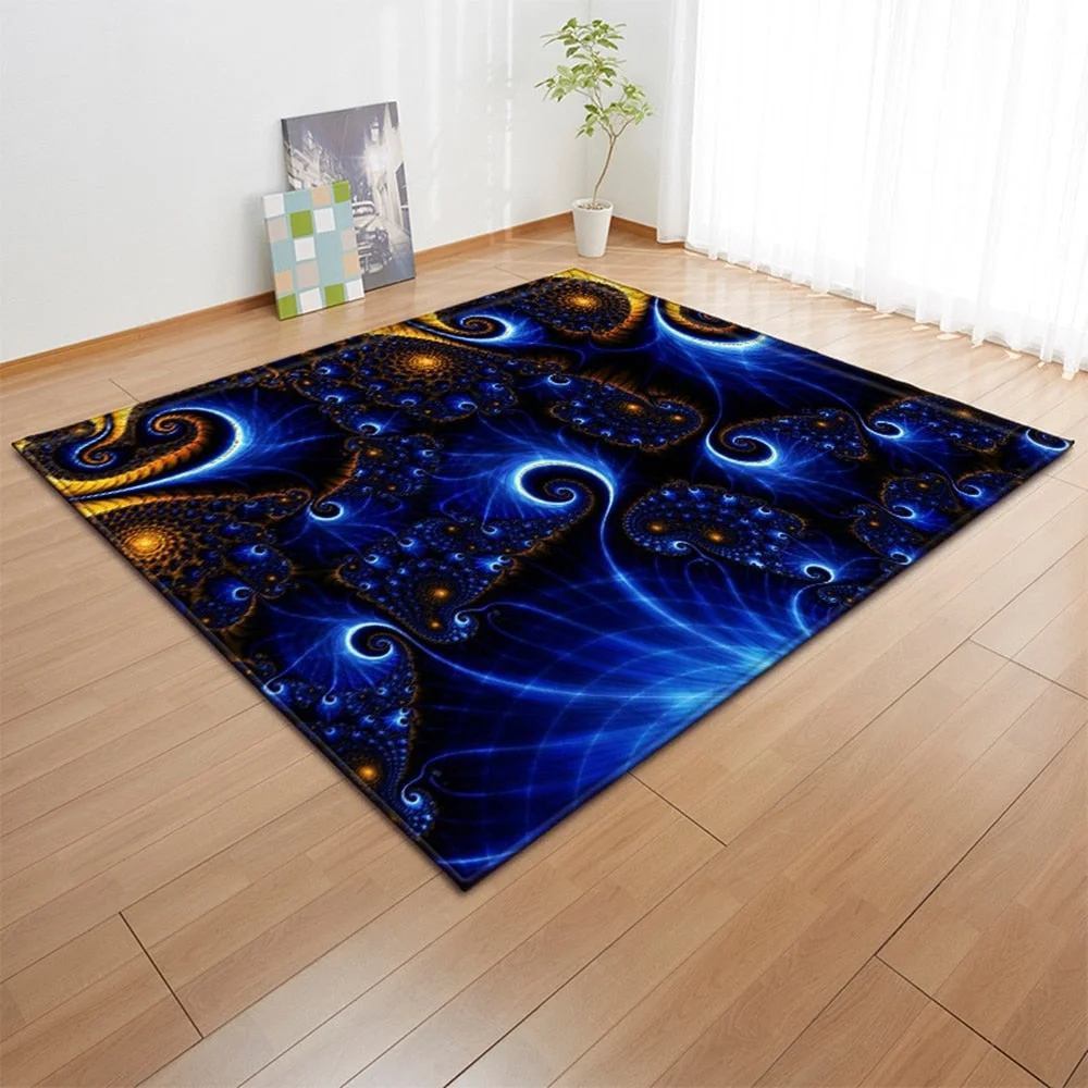 Nordic Carpet for Living Room 3D Kids Room Carpet Home Children Non-slip Rug Bedroom  Hallway Decoration Floor Bedside Mat