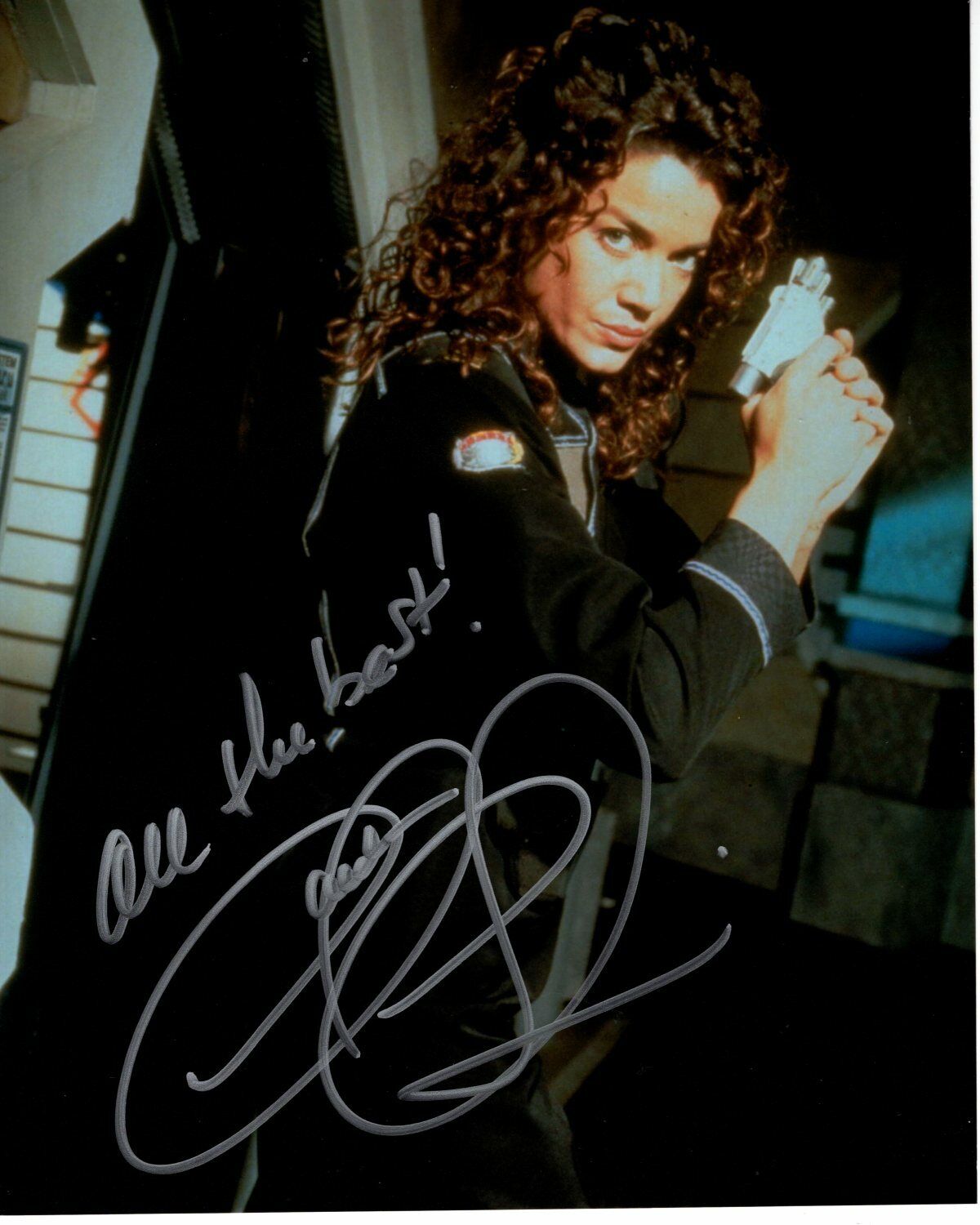 CLAUDIA CHRISTIAN signed autographed BABYLON 5 SUSAN IVANOVA 8x10 Photo Poster painting