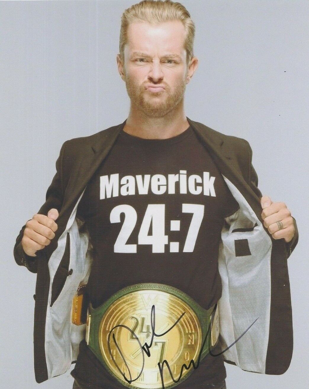 Drake Maverick (WWE NXT superstar) **HAND SIGNED** 10x8 Photo Poster painting ~ AUTOGRAPHED