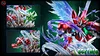 GX Evolution Series 011 Swords Dance Scyther & Bullet Punch Scizor & Flash Cannon Mega Scizor with LED - Pokemon Resin Statue - Fantasy Studios