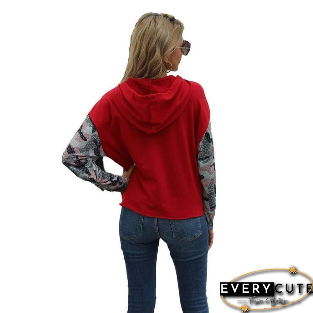 Autumn Woman Tshirts Graphic Clothes Stitching Slim Long Sleeve Fashion Aesthetic
