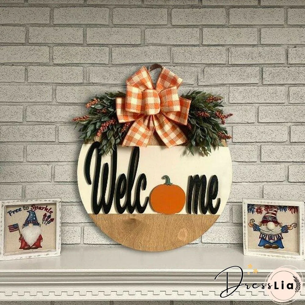 New Fall Door Hanger-Autumn Nature Decoration