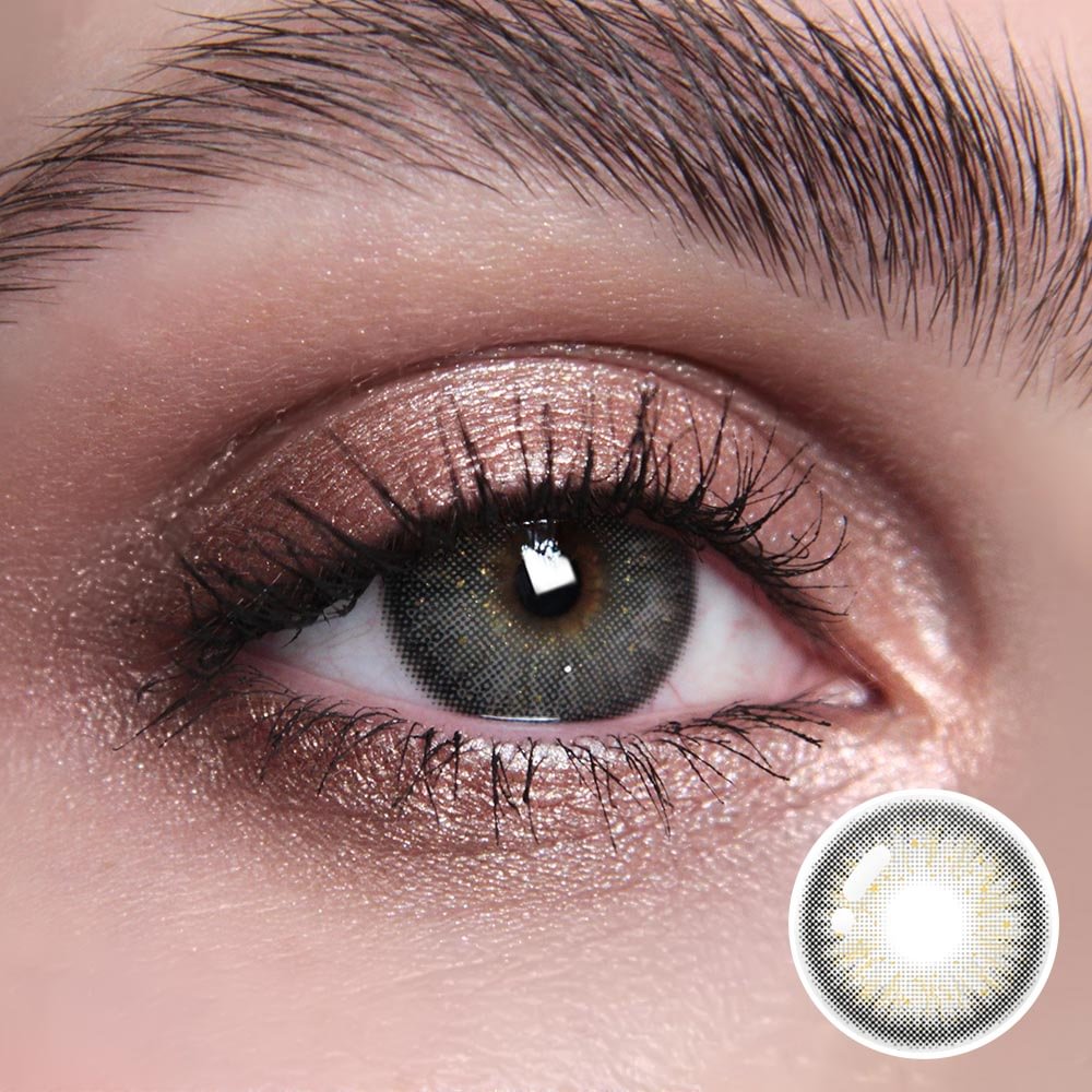 Ginger Gray Contact Lenses(12 months wear)