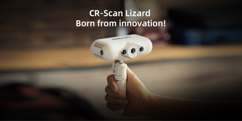 Creality New 3D Scanner CR-Scan Lizard Will Debut on Kickstarter