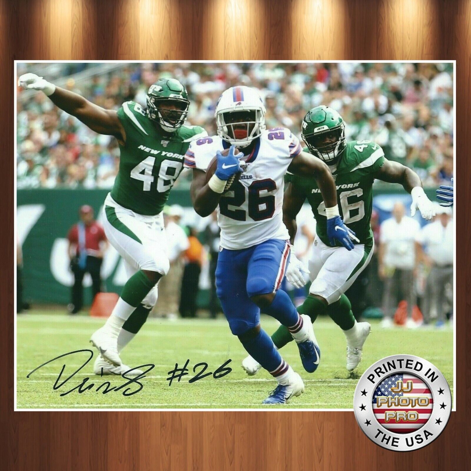 Devin Singletary Autographed Signed 8x10 Photo Poster painting (Bills) REPRINT