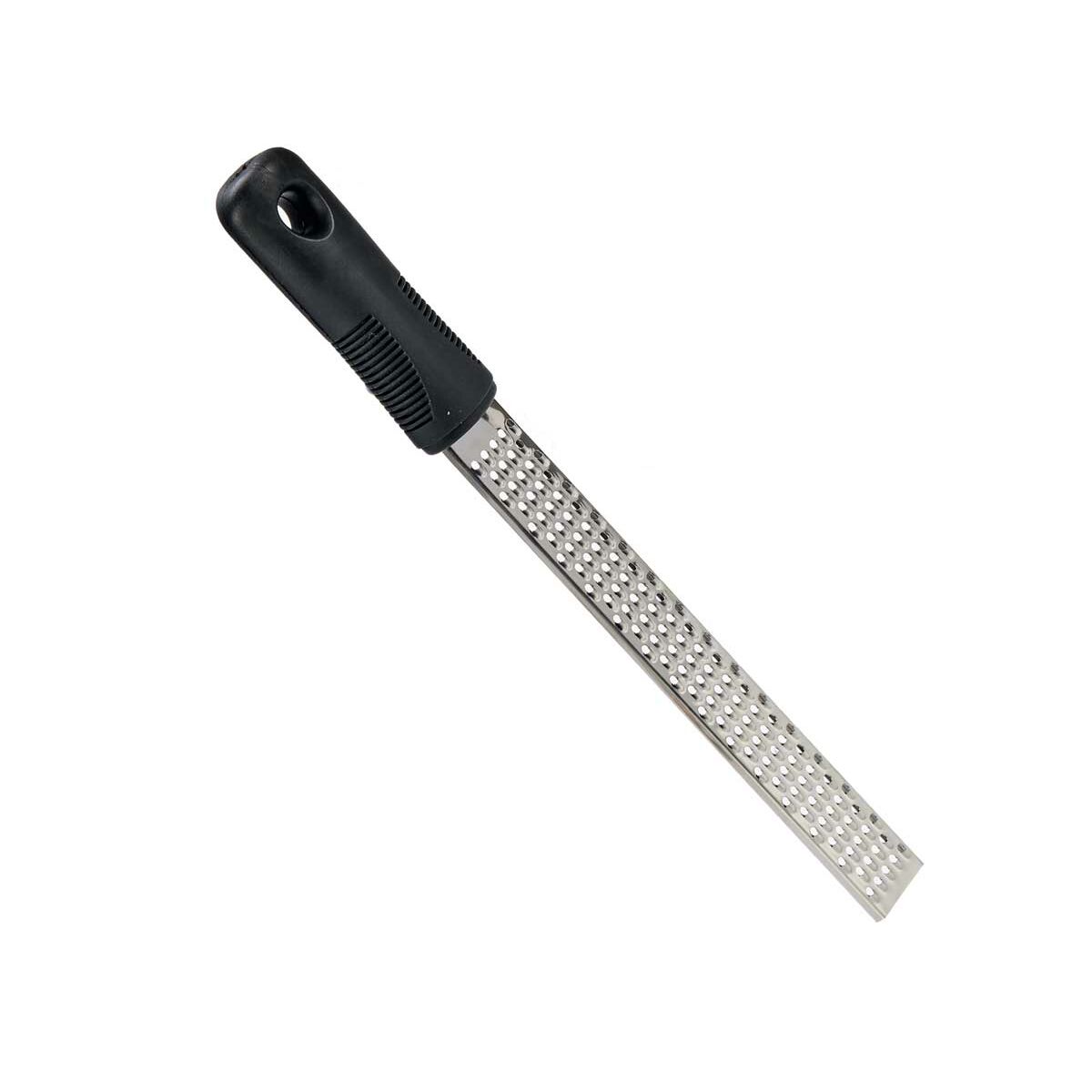 Grater Kinvara Black Silver Stainless steel polypropylene Plastic Stainless steel /Wood 7 x 34,5 x 3,5 cm 3,5 x 3 x 30,5 cm