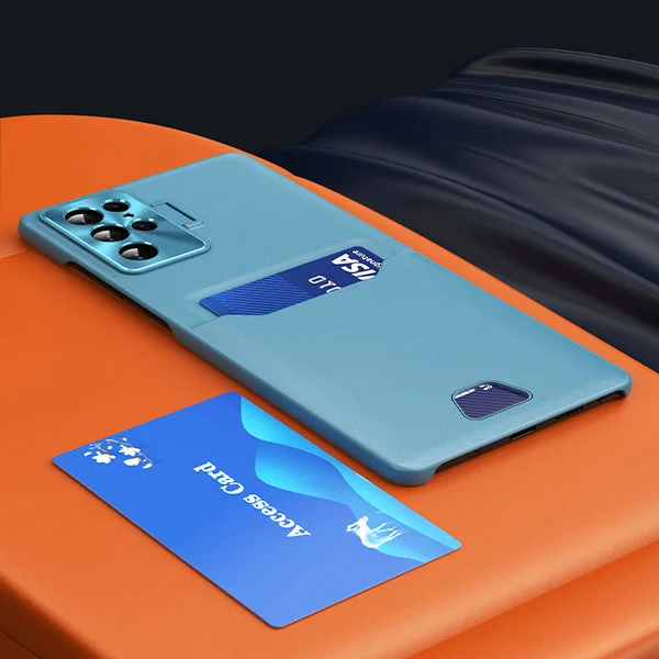 Samsung Card Slot Metal Bracket Phone Case