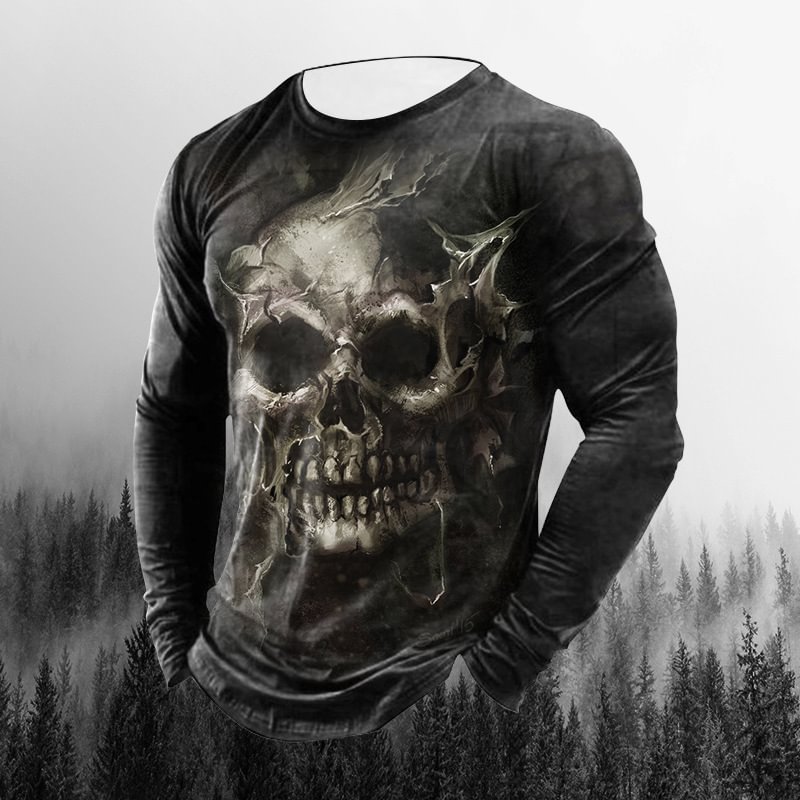 Mens Outdoor Long Sleeve T-shirt