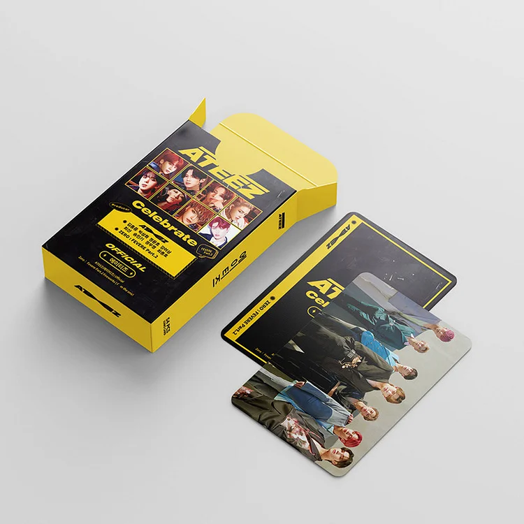 ATEEZ FEVER トレーディングカード ATEEZ 54 Sheets ZERO: FEVER Part.2 Lomo Card