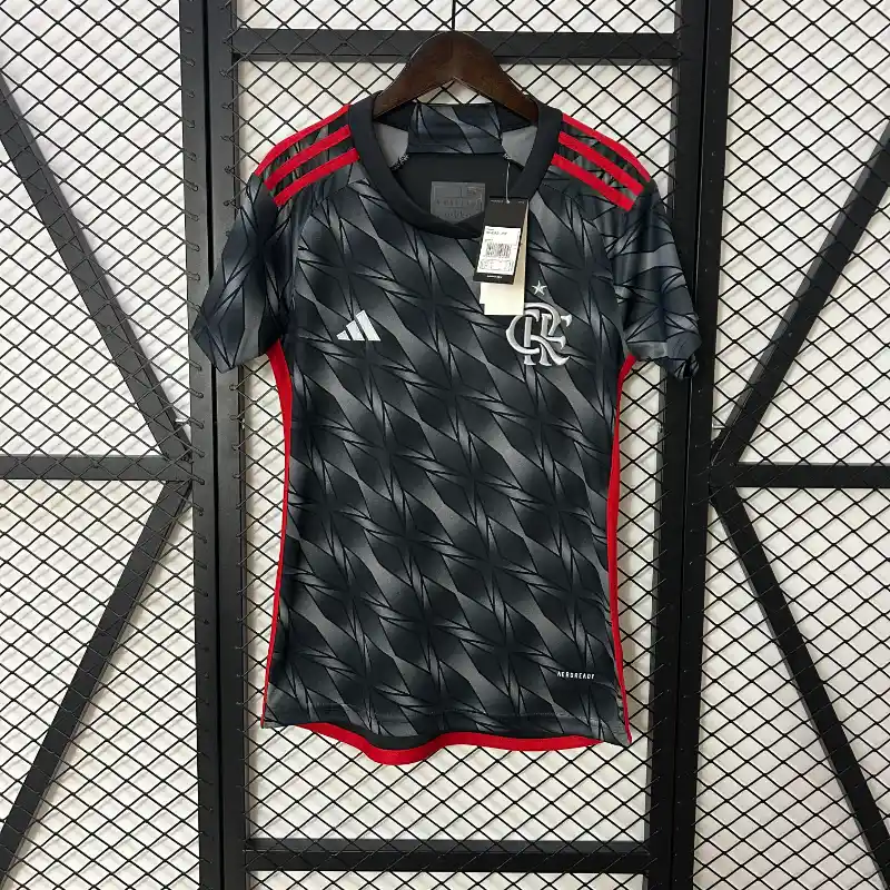 24/25 Women Flamengo Soccer Jersey Second Away