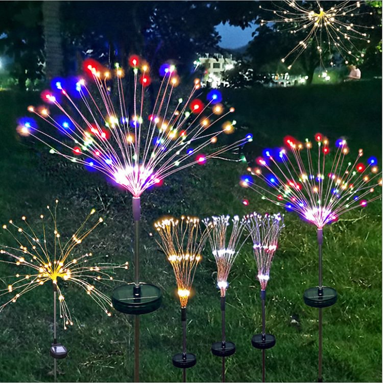 Christmas Outdoor LED Lawn Fireworks Lights(2PCS)