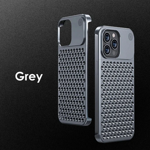 Metal Heat Dissipation Phone Case For iPhone  Etrgadget- Smartphone Cases & Covers | Accessories