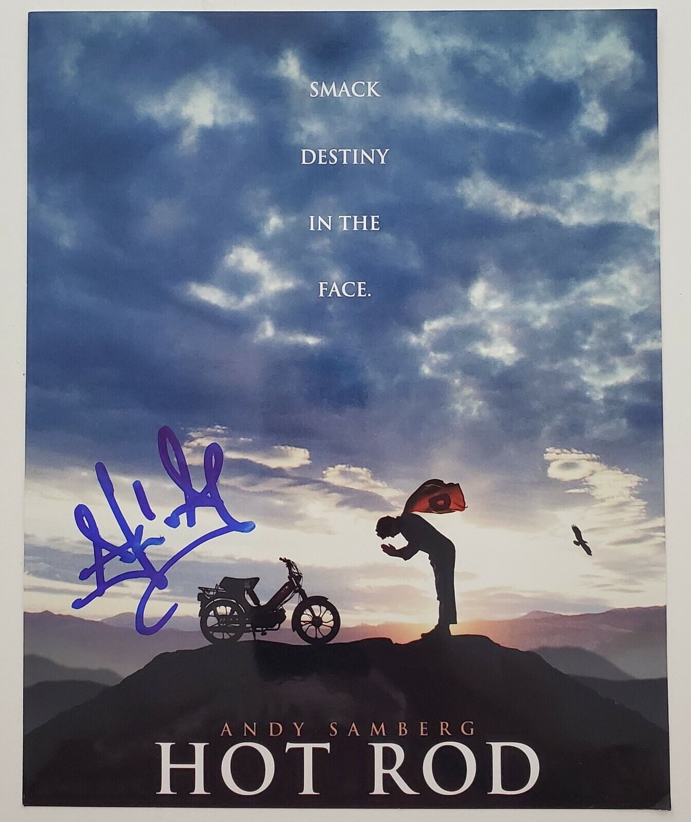 Akiva Schaffer Signed Hot Rod 8x10 Photo Poster painting Actor Director Lonely Island RAD