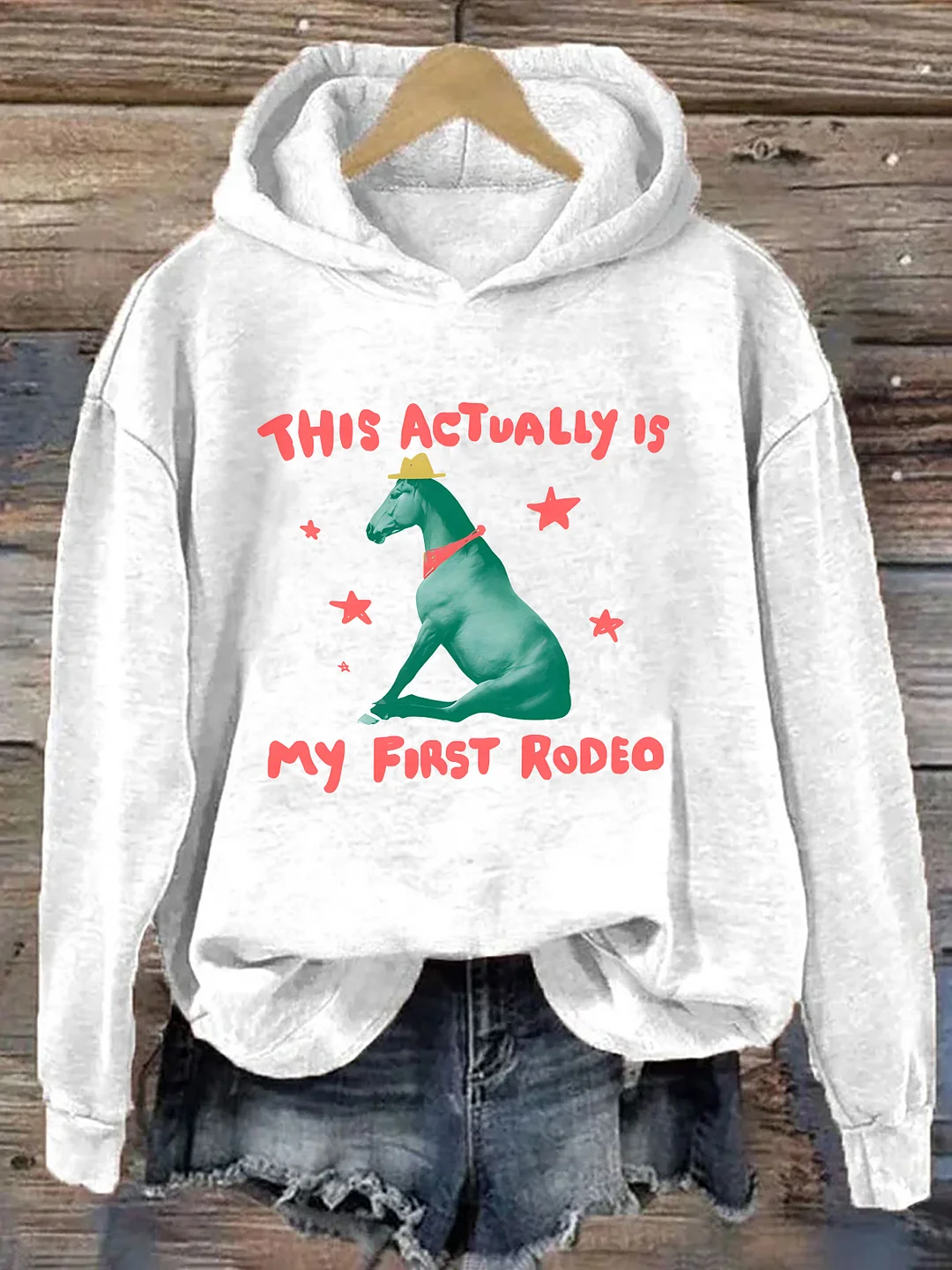 This Actually Is My First Rodeo Hoodie