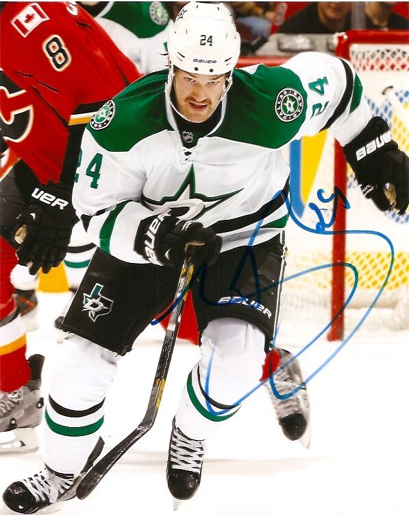 Dallas Stars Jordie Benn Signed Autographed 8x10 Photo Poster painting COA