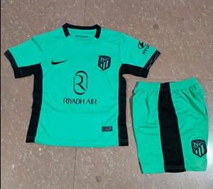 2023/2024 Soccer Jersey Atletico Madrid Third Away 1:1 Thai Quality Kids Size