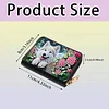 2pcs Dog Pattern Diamond Painting Fashion Card Holder Compact Coin Purse