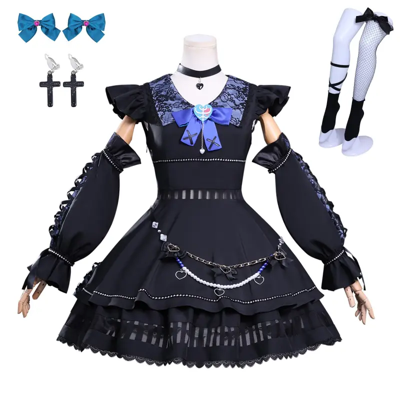[Wetrose] Pre-Order Persona Shikano Ichigo Full Set Dress Game Outfit Cosplay Costume Halloween