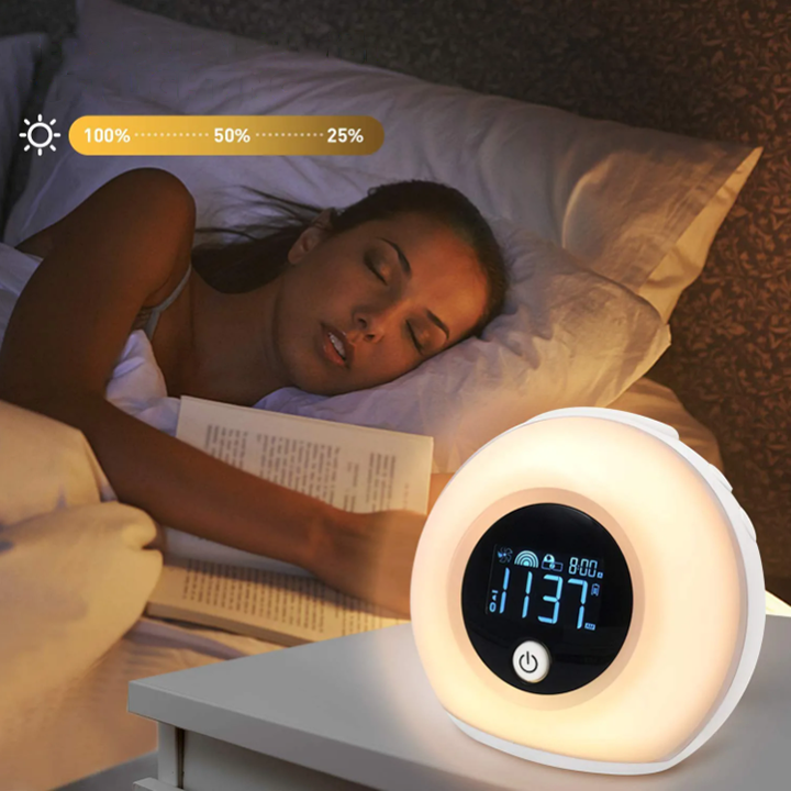 Wake Cup Alarm Clock and Hot Water Dispenser